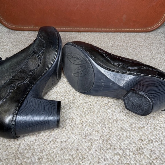 Dansko leather heeled ankle boots - Picture 12 of 13